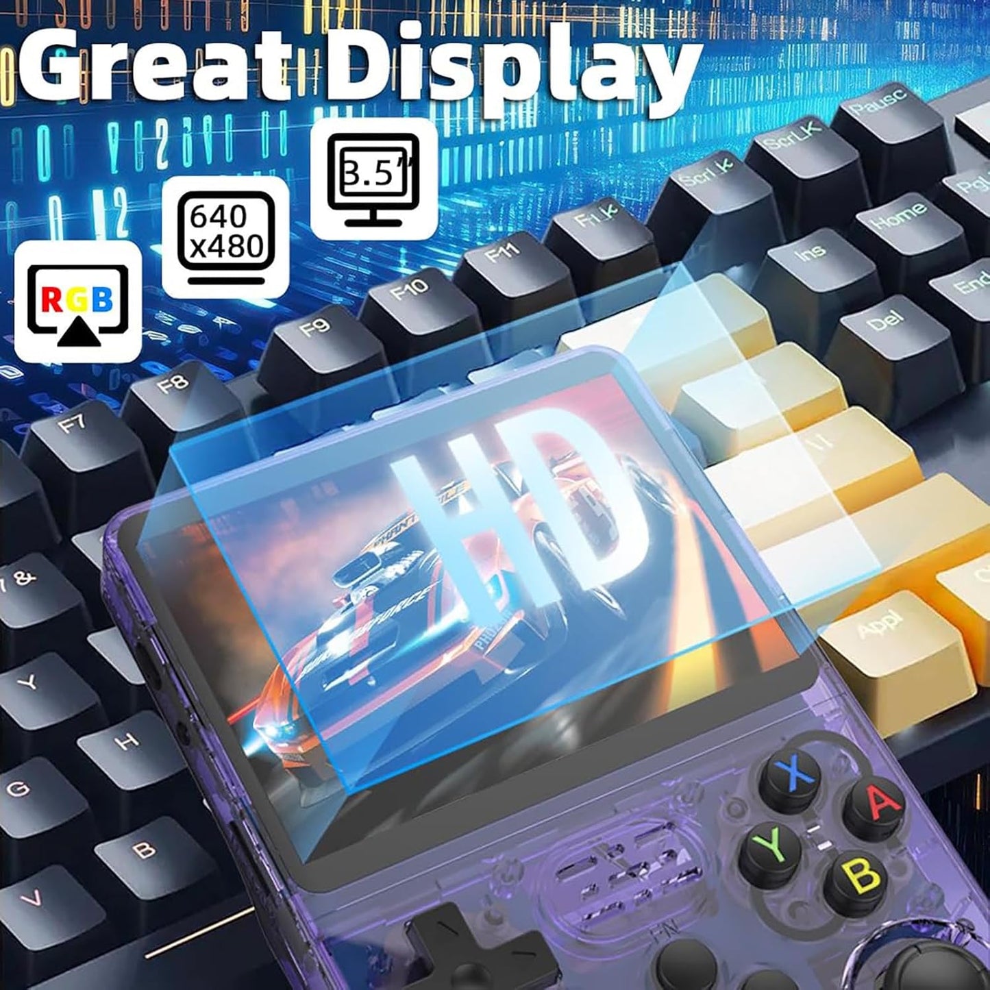 Consola retro portatil con + de  15.000 juegos